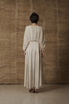 Mutedance 25 Spring/Summer Silk Puffy Cuff Dress MD-MD25SS32-HOARY MD25SS33